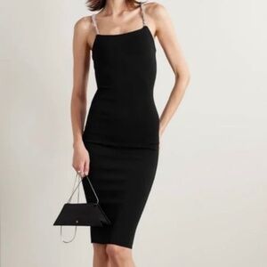 Black spaghetti strap dress never worn